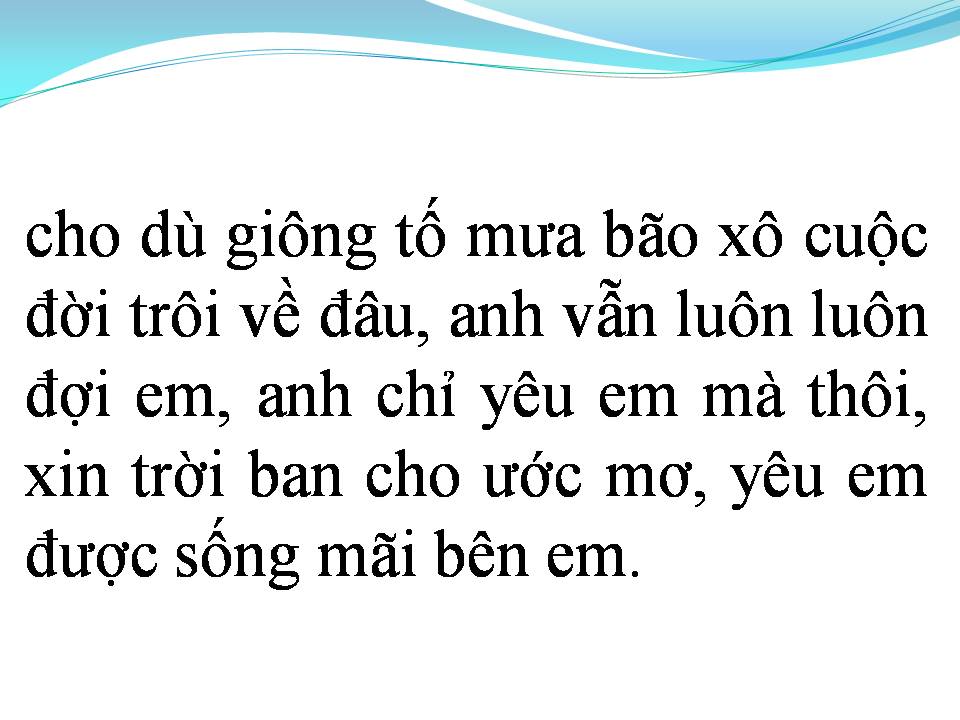 Lời bài hát ĐỢI EM