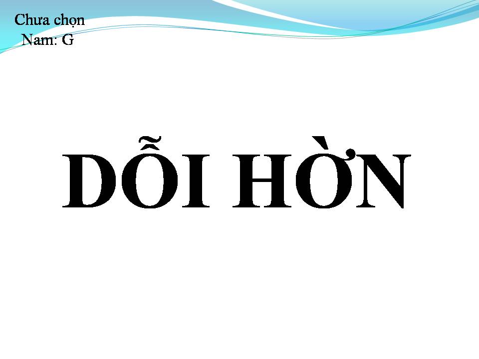 Lời bài hát DỖI HỜN