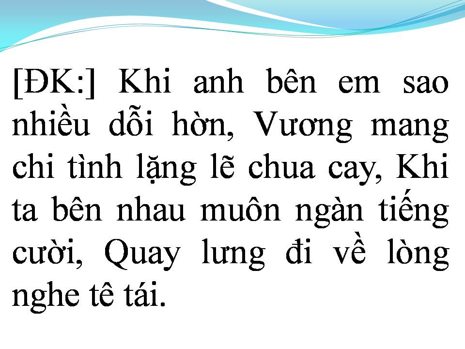 Lời bài hát DỐI LÒNG