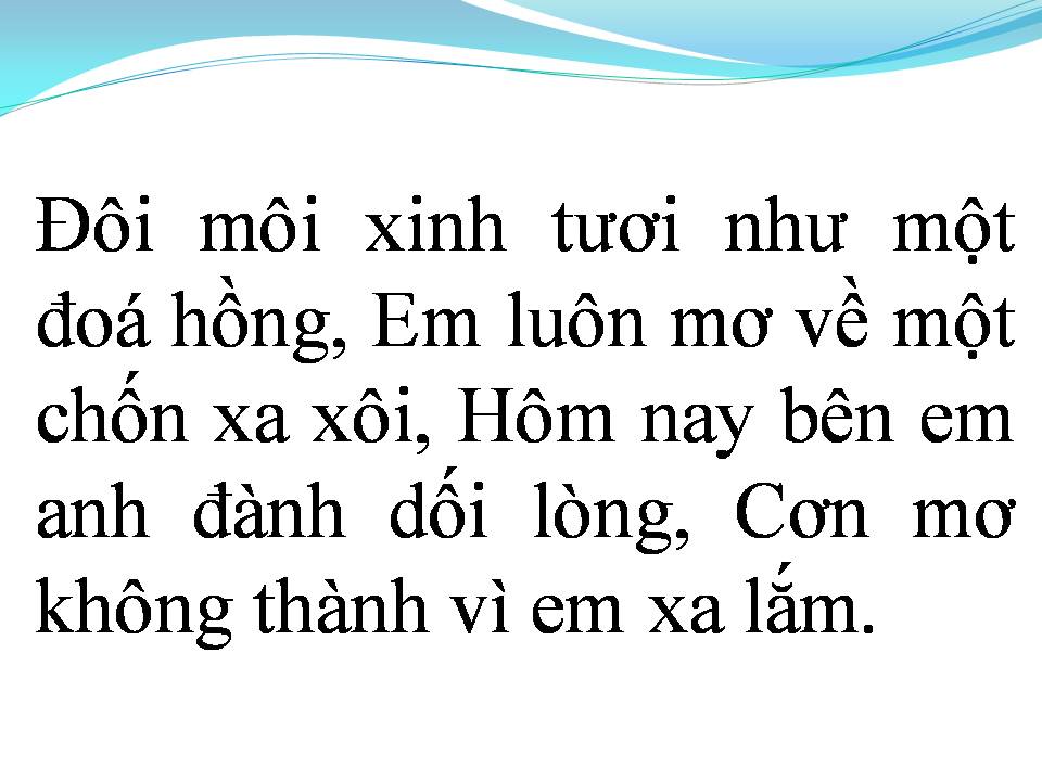 Lời bài hát DỐI LÒNG