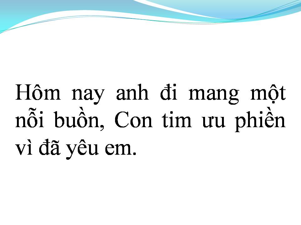 Lời bài hát DỐI LÒNG