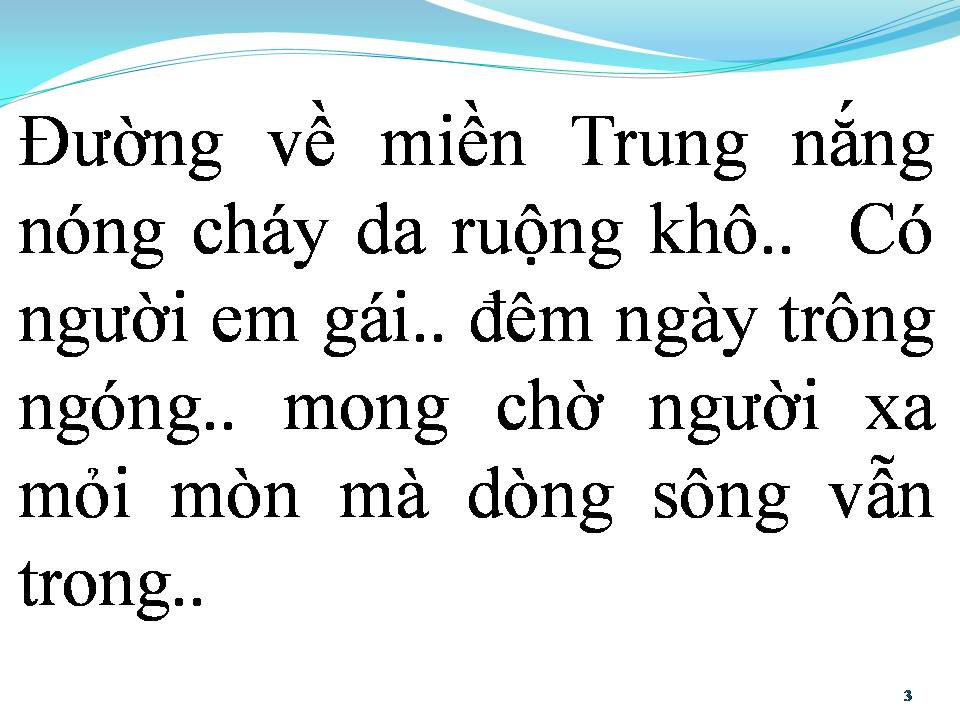 Lời bài hát ĐƯỜNG VỀ MIỀN TRUNG