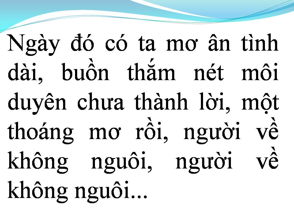 Lời bài hát DUYÊN THỀ