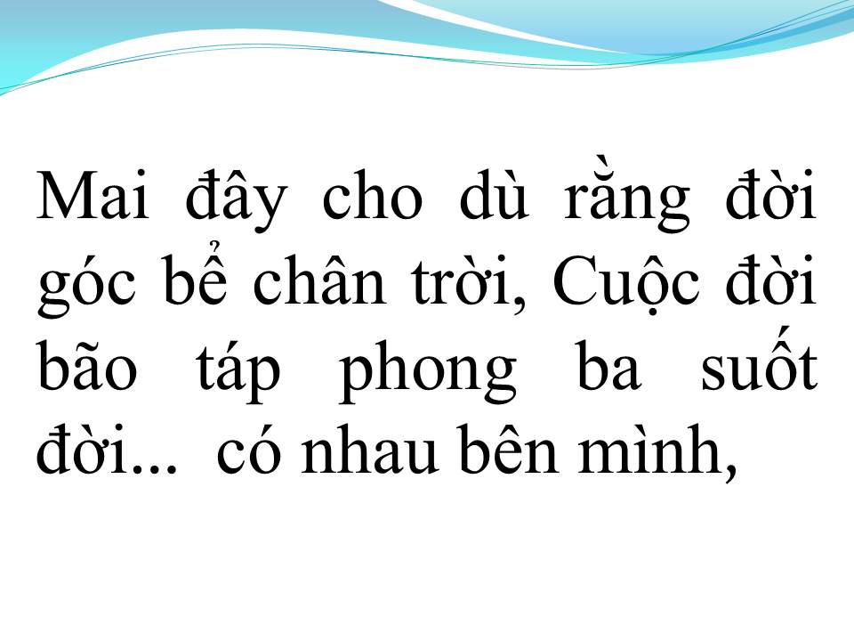 Lời bài hát TÌNH NGHÈO CÓ NHAU