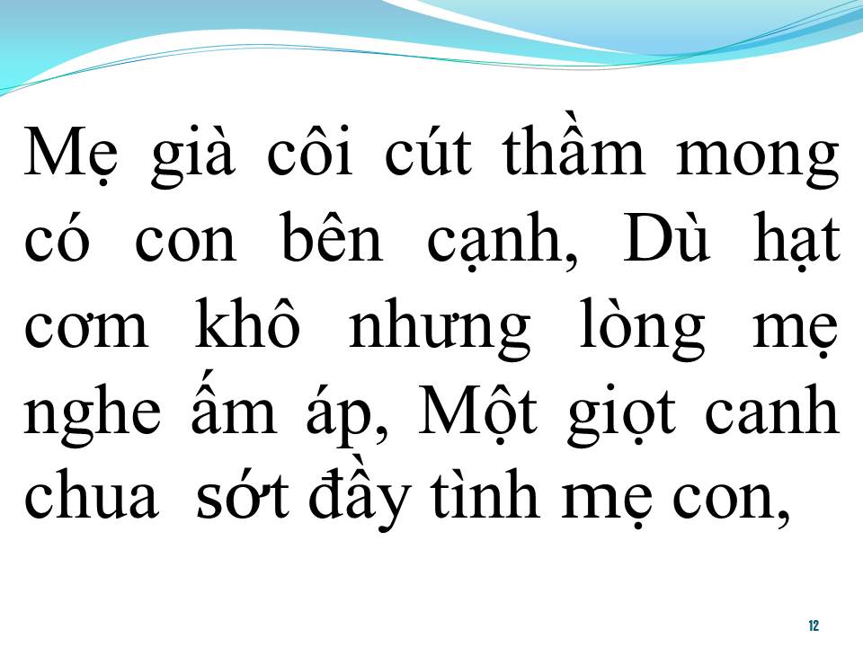 Lời bài hát BÀ NĂM