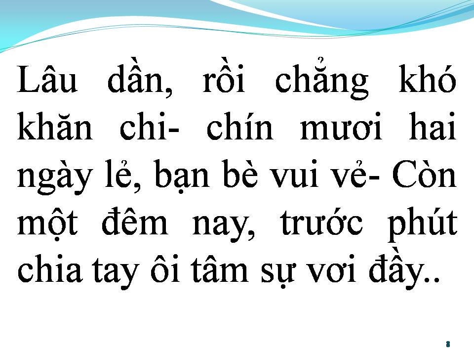 Lời bài hát BA THÁNG QUÂN TRƯỜNG