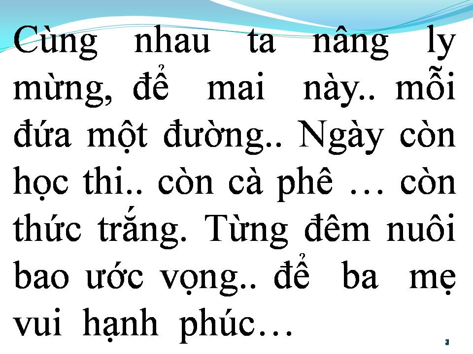 Lời bài hát BA THẰNG BẠN