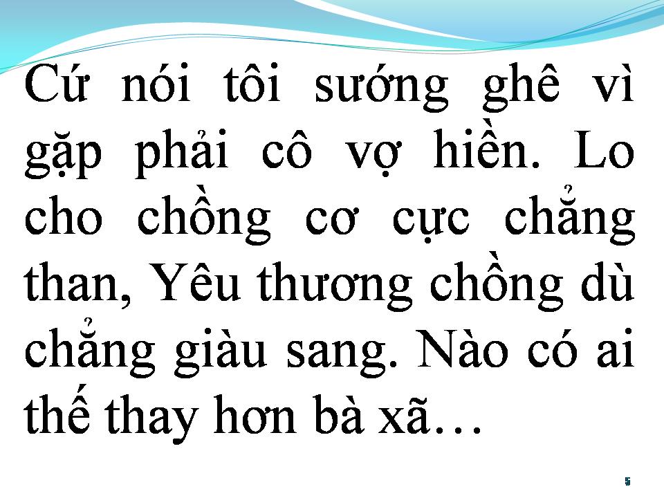Lời bài hát BÀ XÃ TUI NUMBER ONE