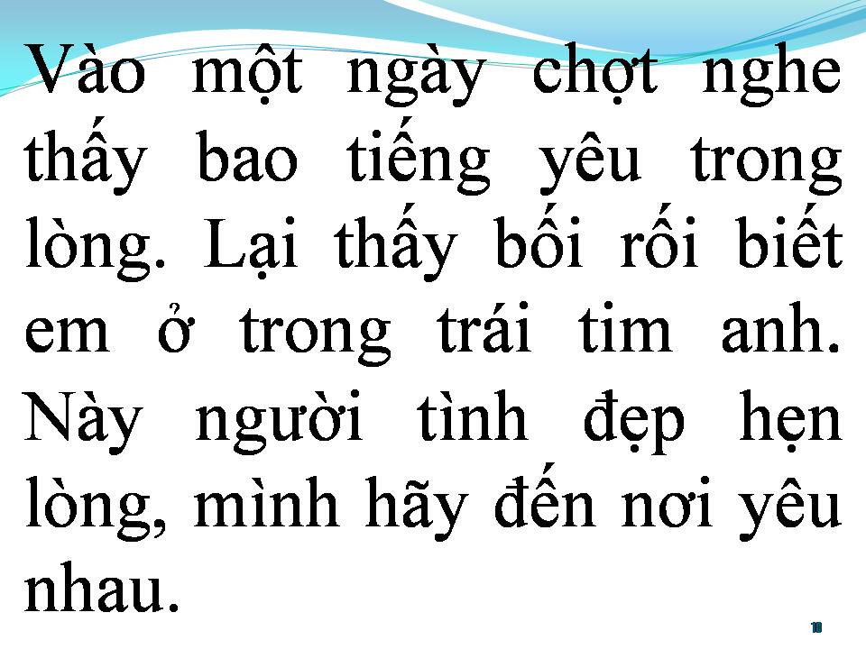 Lời bài hát BABY ANH YÊU EM