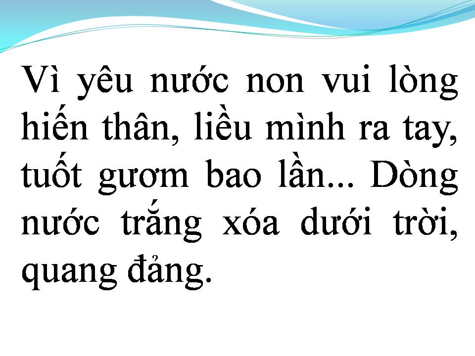 Lời bài hát BẠCH ĐẰNG GIANG