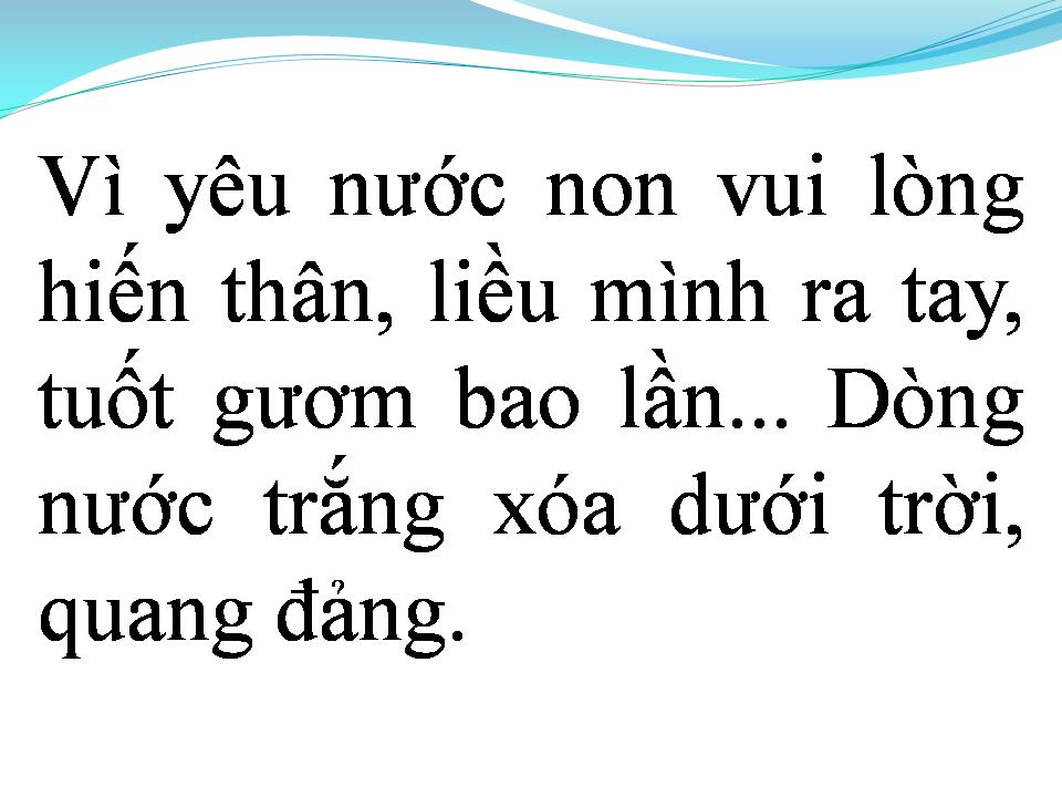 Lời bài hát BẠCH ĐẰNG GIANG