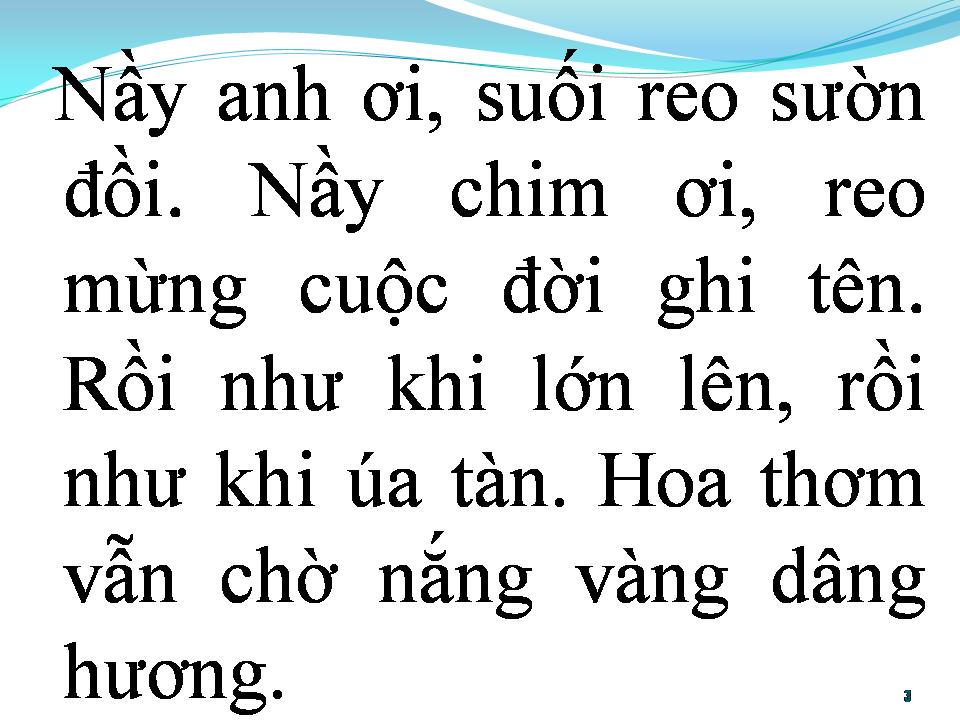 Lời bài hát BÀI CA HẠNH NGỘ