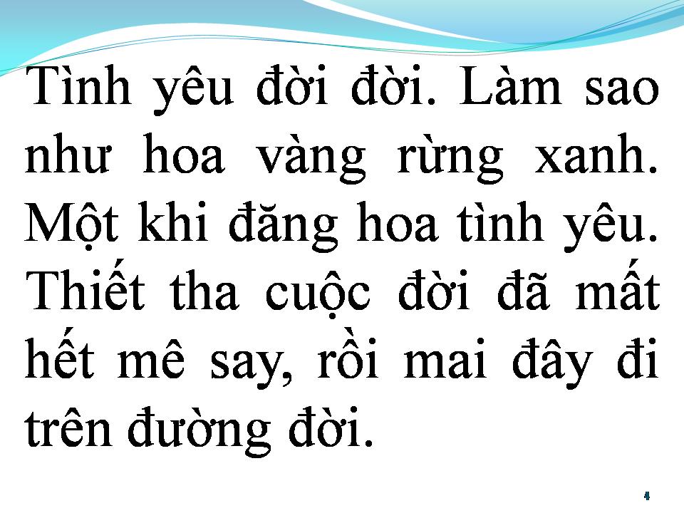 Lời bài hát BÀI CA HẠNH NGỘ