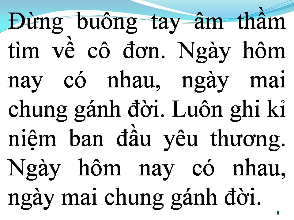 Lời bài hát BÀI CA HẠNH NGỘ