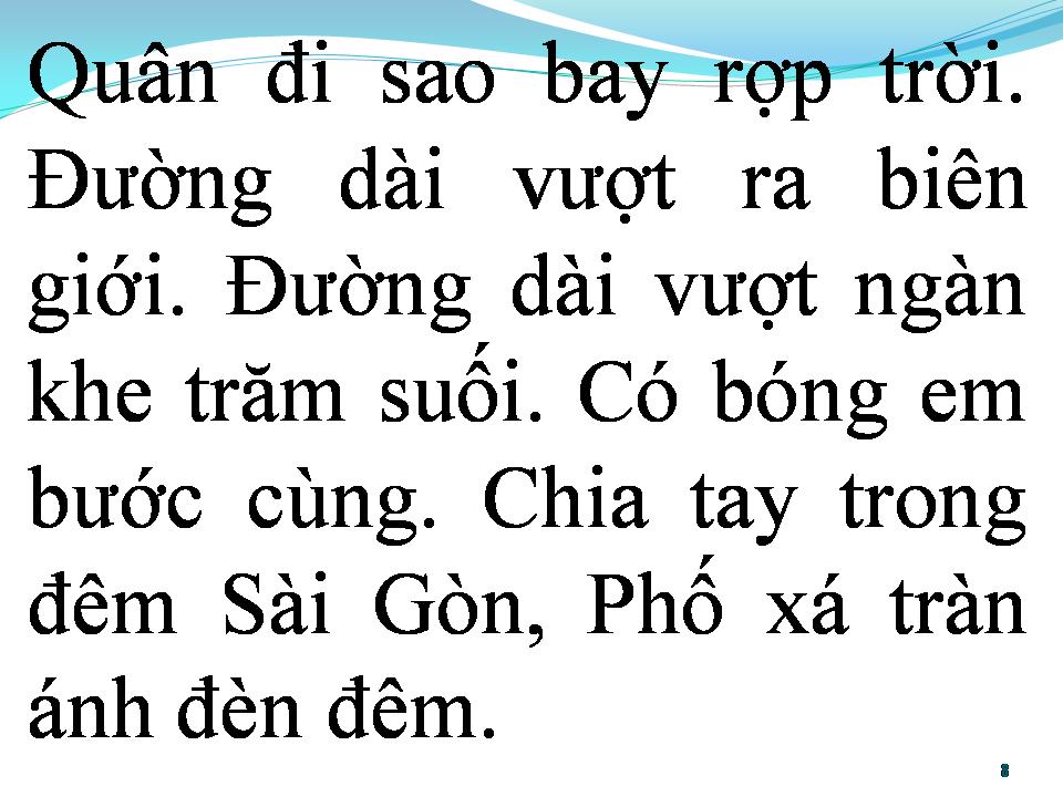 Lời bài hát BÀI CA TẠM BIỆT