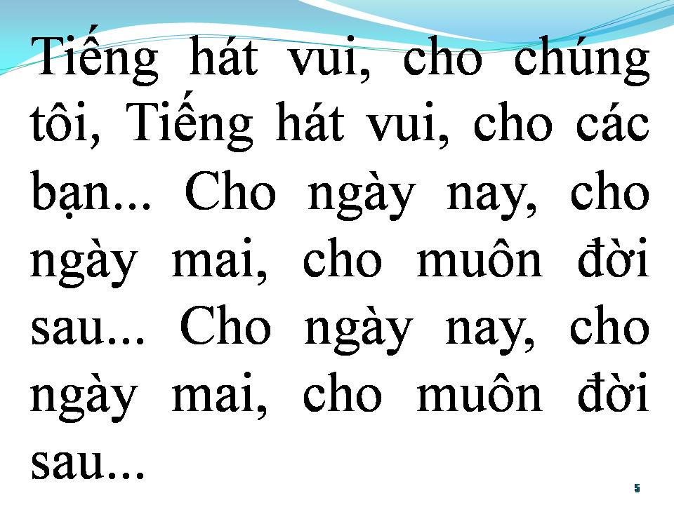 Lời bài hát BÀI CA XÂY DỰNG