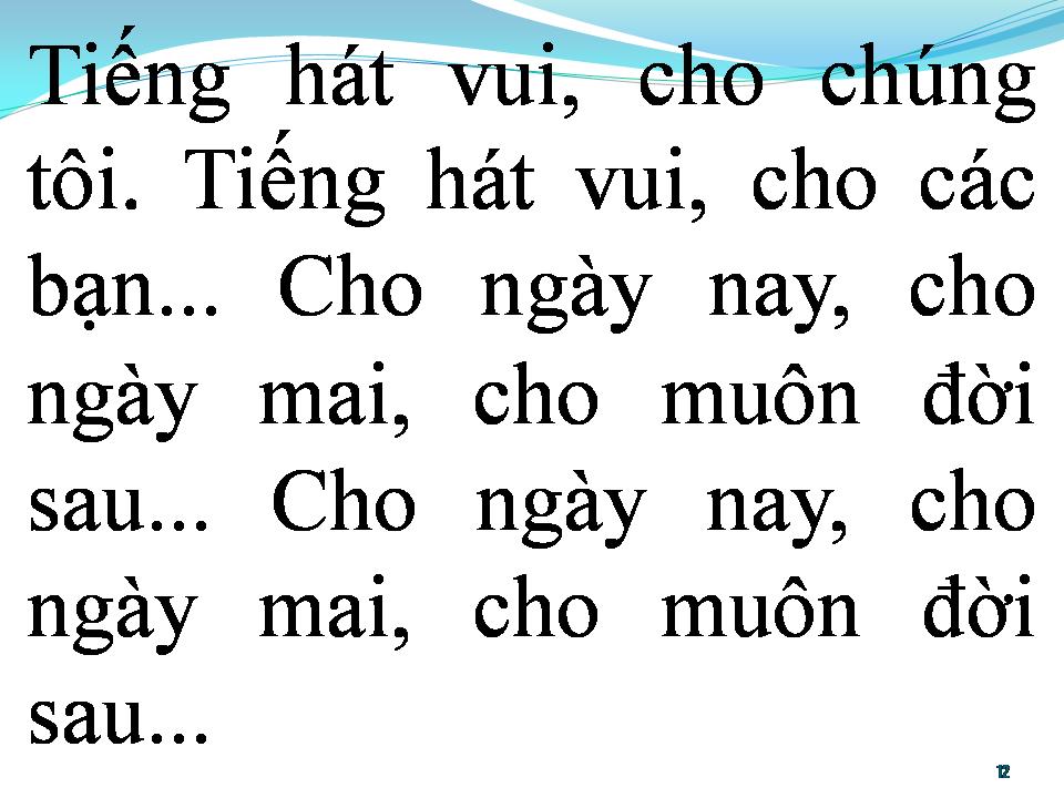 Lời bài hát BÀI CA XÂY DỰNG