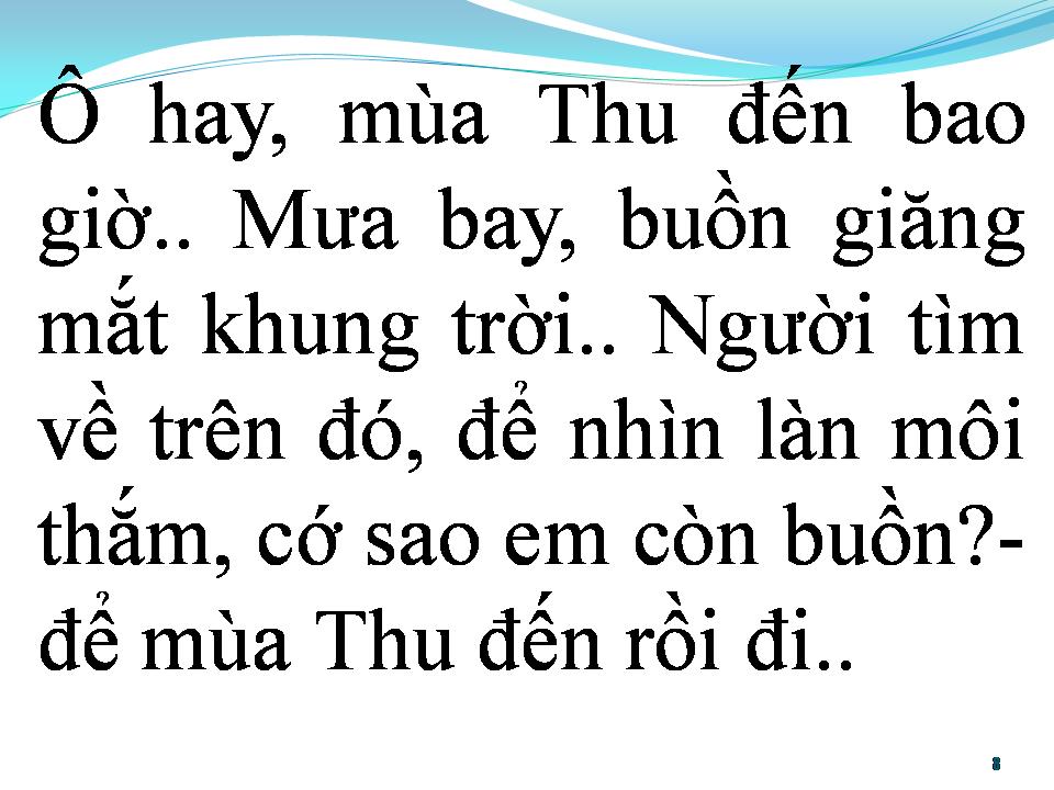 Lời bài hát BÀI CHO EM