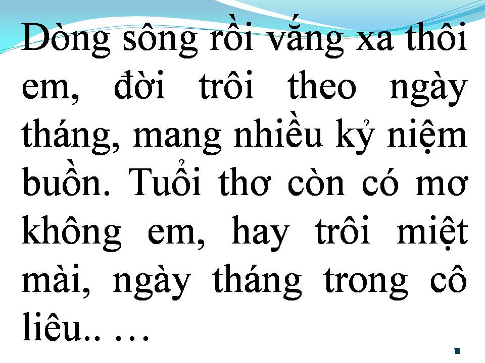 Lời bài hát BÀI CHO EM