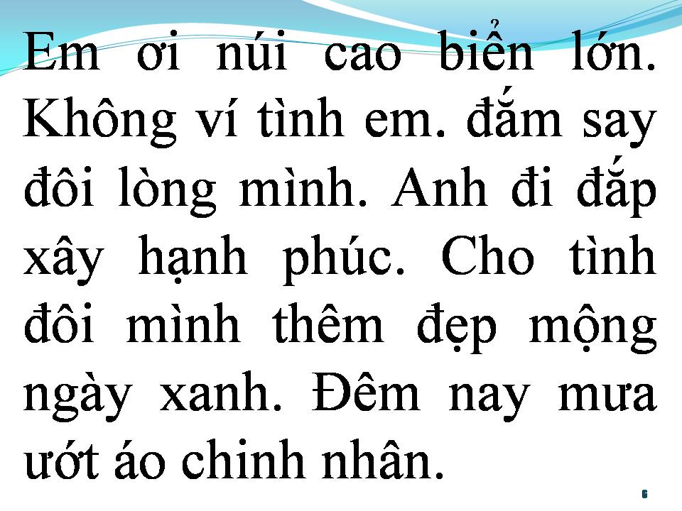 Lời bài hát BÀI HÁT NÀY CHO EM