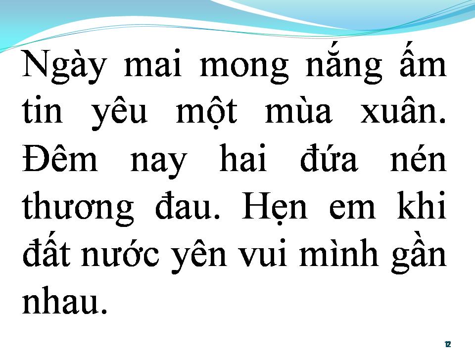 Lời bài hát BÀI HÁT NÀY CHO EM