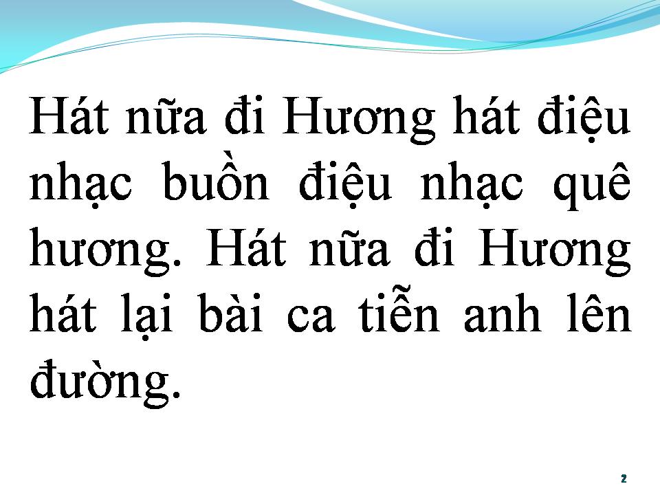 Lời bài hát BÀI HƯƠNG CA VÔ TẬN