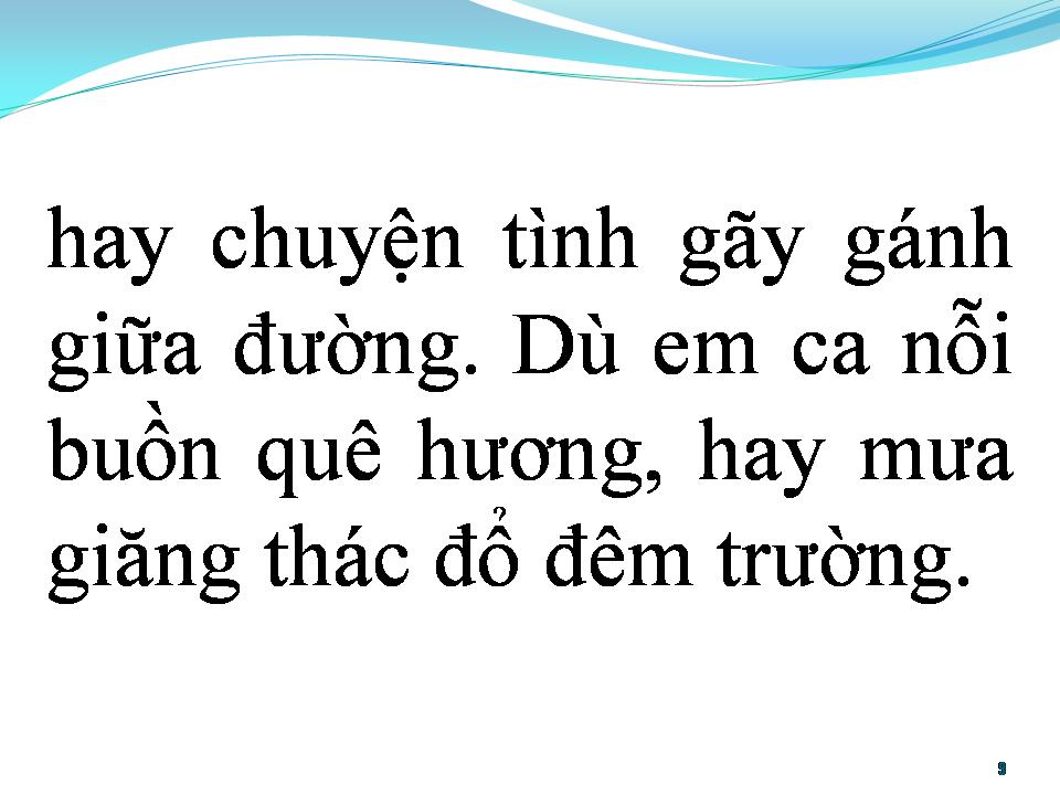 Lời bài hát BÀI HƯƠNG CA VÔ TẬN