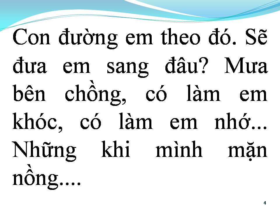 Lời bài hát BÀI KHÔNG TÊN CUỐI CÙNG