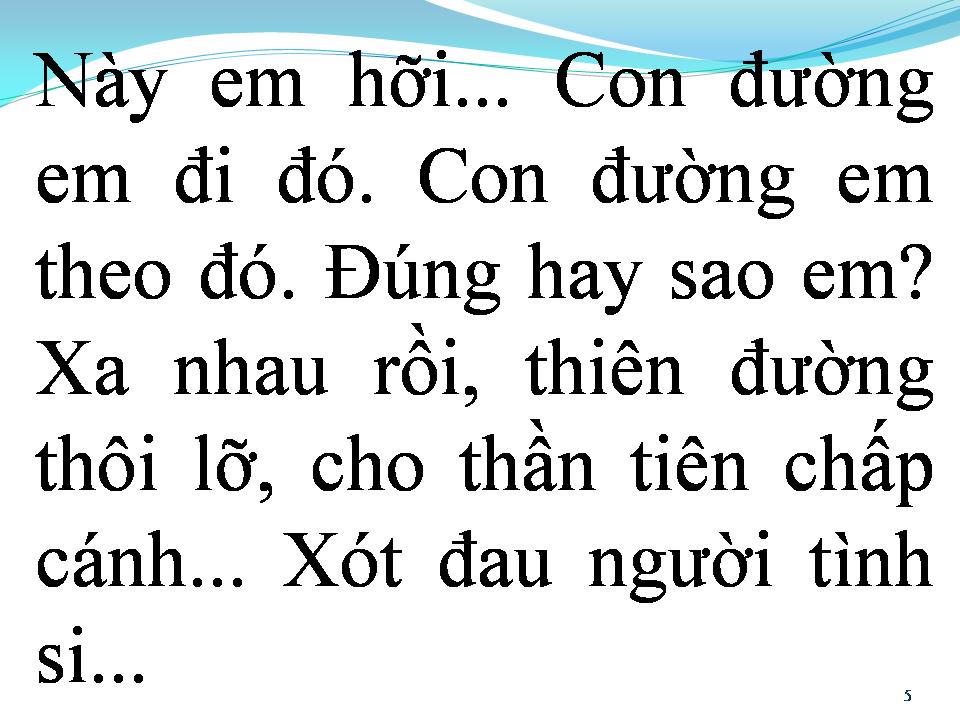 Lời bài hát BÀI KHÔNG TÊN CUỐI CÙNG