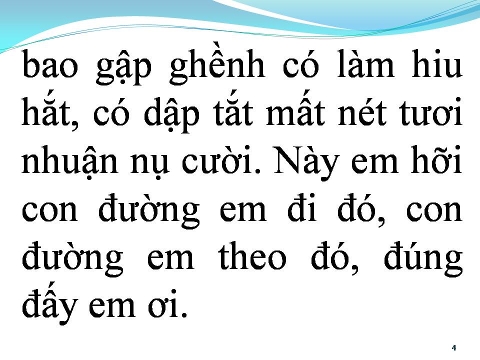 Lời bài hát BÀI KHÔNG TÊN CUỐI CÙNG TIẾP NỐI