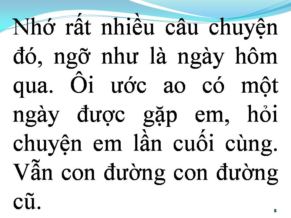 Lời bài hát BÀI KHÔNG TÊN CUỐI CÙNG TIẾP NỐI