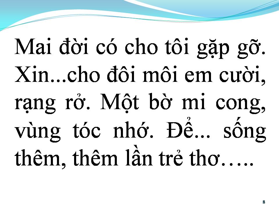 Lời bài hát BÀI KHÔNG TÊN SỐ 1