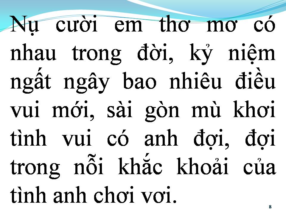 Lời bài hát BÀI KHÔNG TÊN SỐ 14