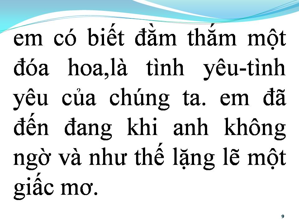 Lời bài hát BÀI KHÔNG TÊN SỐ 14