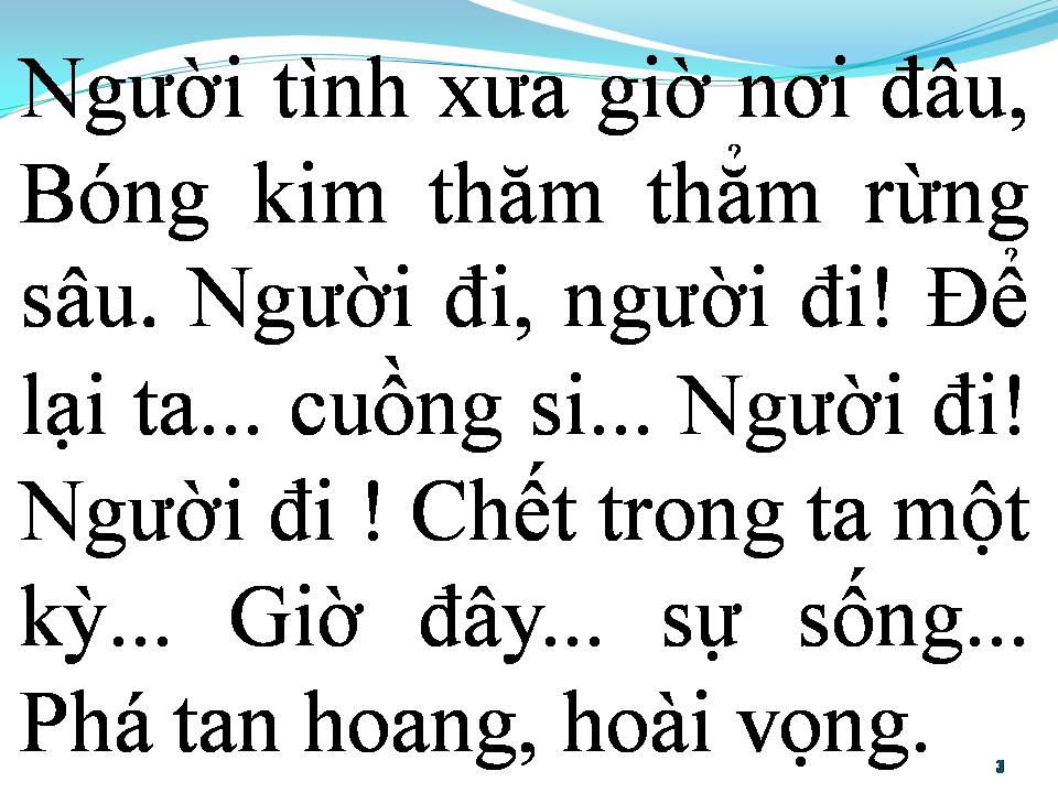 Lời bài hát BÀI KHÔNG TÊN SỐ 15
