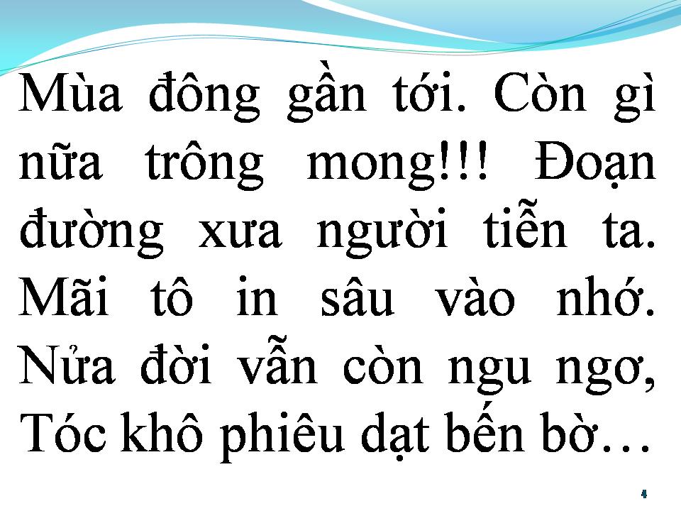 Lời bài hát BÀI KHÔNG TÊN SỐ 15