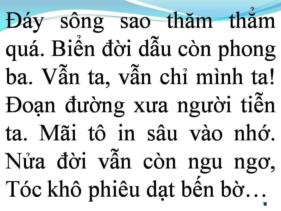 Lời bài hát BÀI KHÔNG TÊN SỐ 15