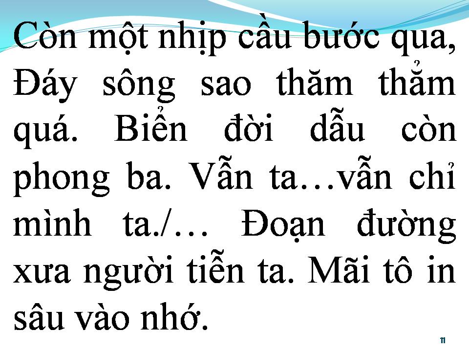 Lời bài hát BÀI KHÔNG TÊN SỐ 15