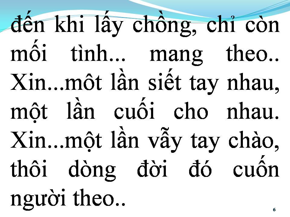 Lời bài hát BÀI KHÔNG TÊN SỐ 2