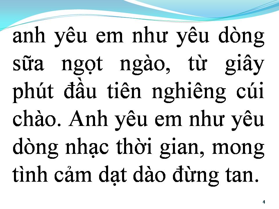 Lời bài hát BÀI KHÔNG TÊN SỐ 28