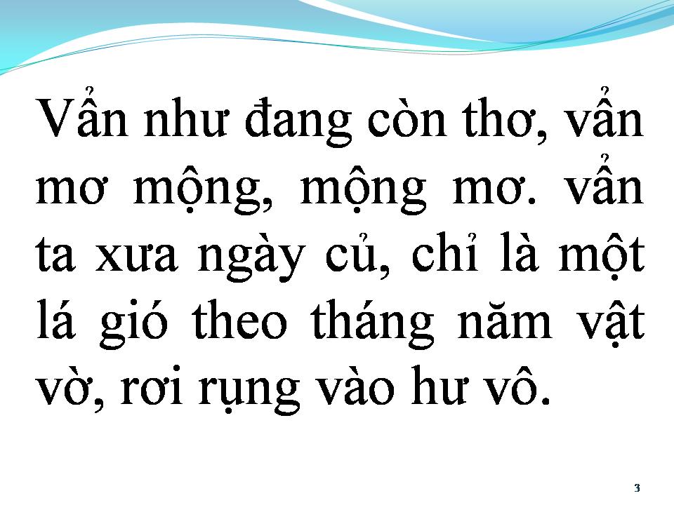 Lời bài hát BÀI KHÔNG TÊN SỐ 37