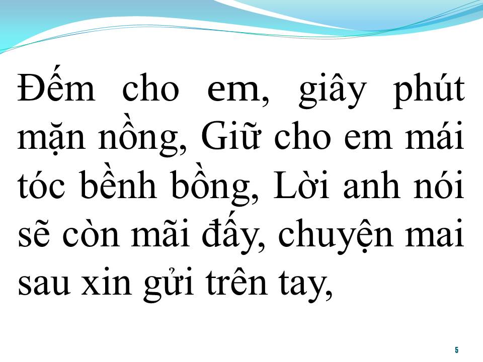 Lời bài hát BÀI KHÔNG TÊN SỐ 4