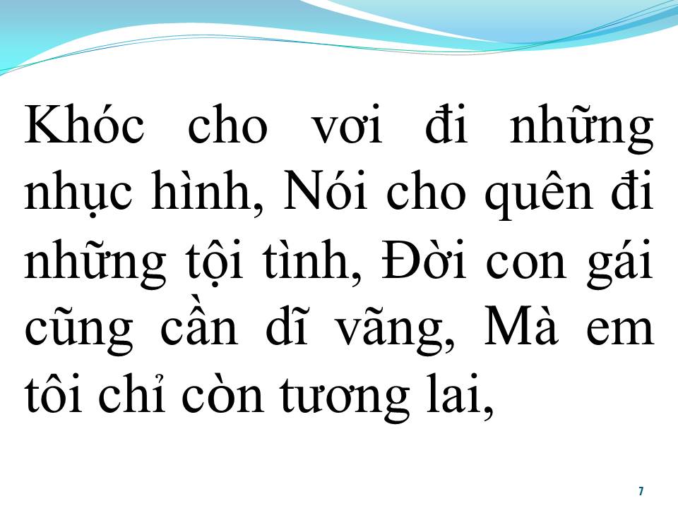 Lời bài hát BÀI KHÔNG TÊN SỐ 4