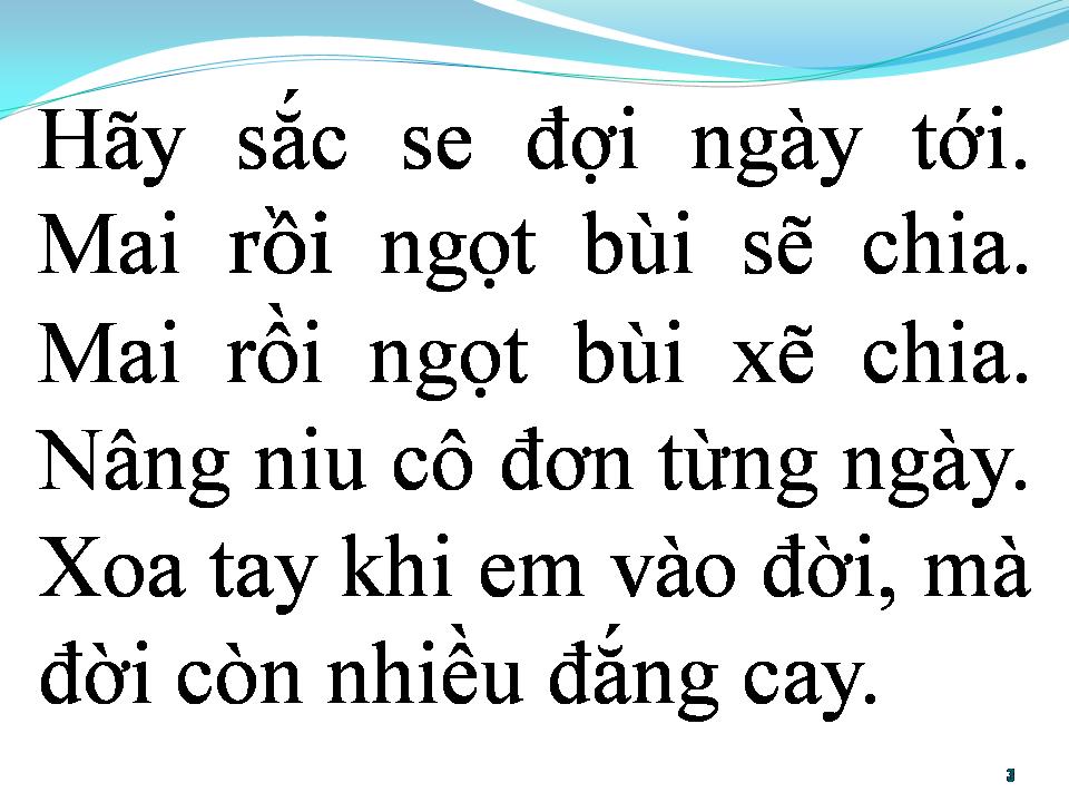 Lời bài hát BÀI KHÔNG TÊN SỐ 5