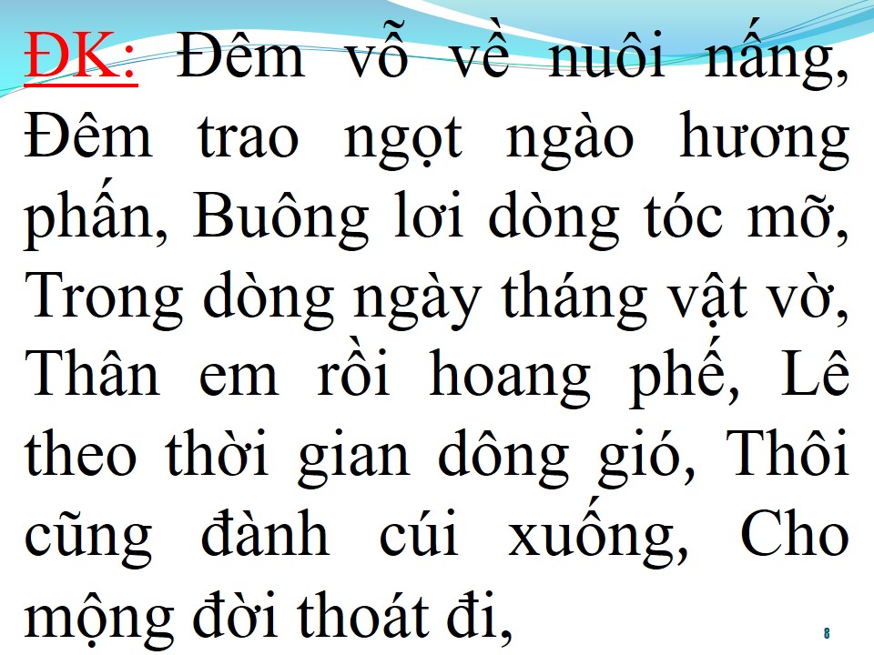 Lời bài hát BÀI KHÔNG TÊN SỐ 7