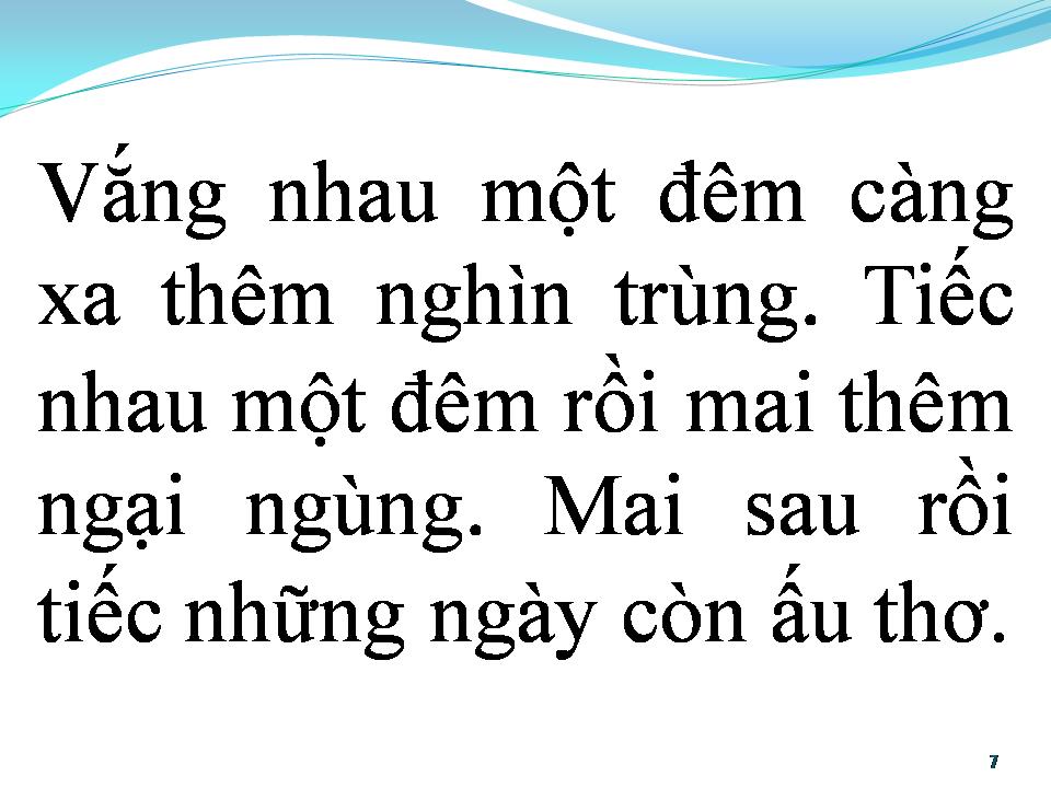 Lời bài hát BÀI KHÔNG TÊN SỐ 8