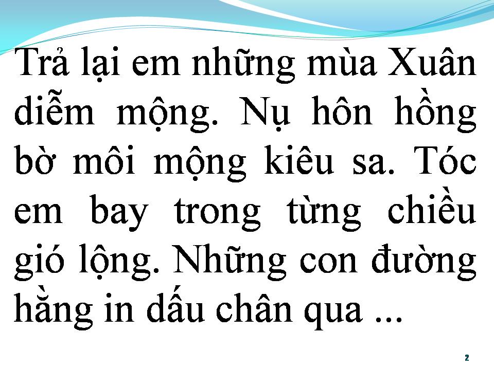 Lời bài hát BÀI LUÂN VŨ CUỐI CÙNG