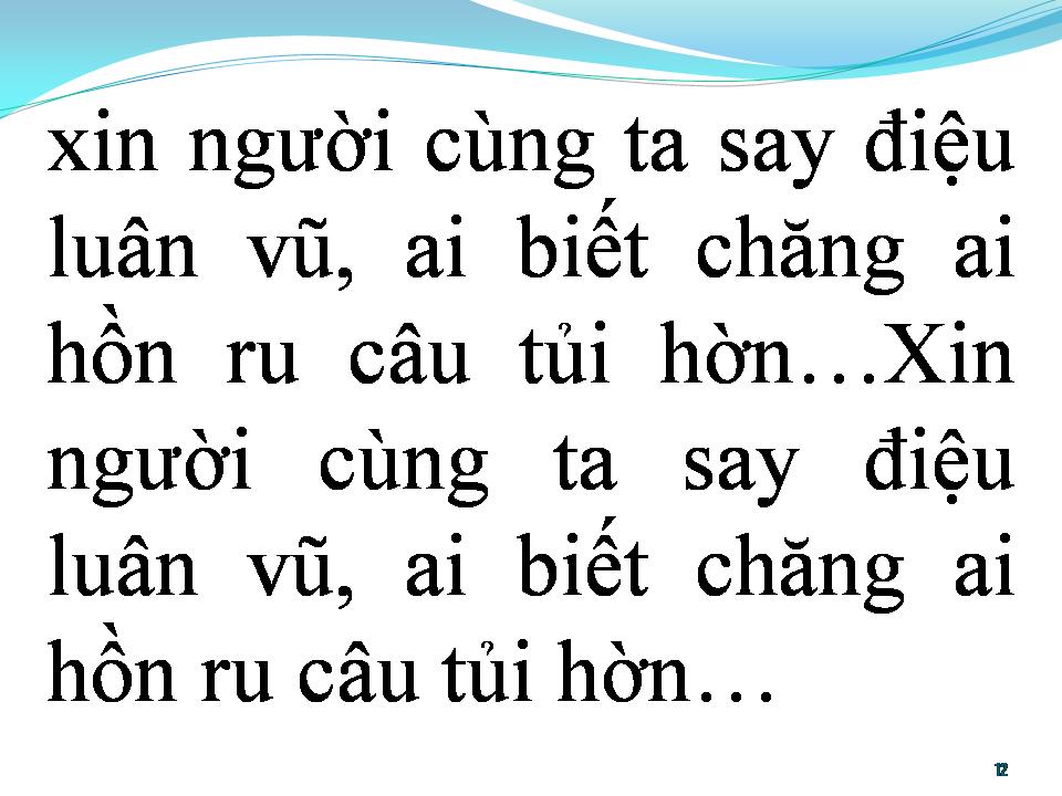 Lời bài hát BÀI TANGO CUỐI CÙNG