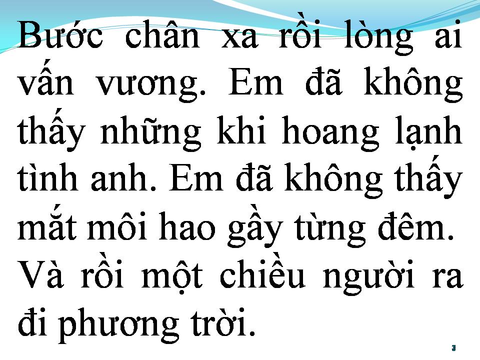 Lời bài hát BÀI TANGO XA RỒI