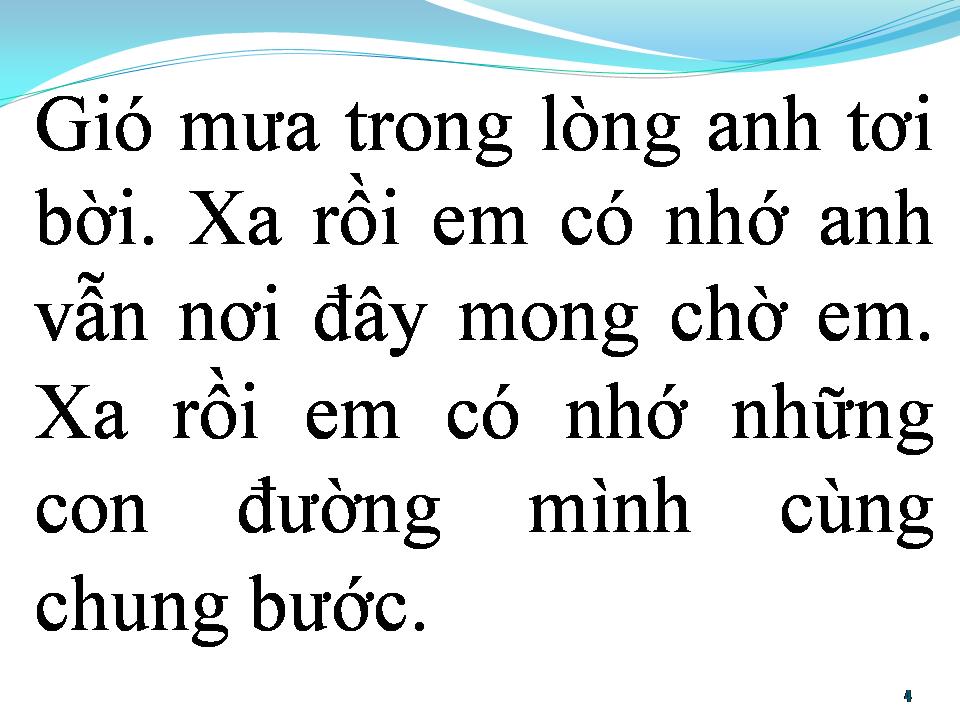 Lời bài hát BÀI TANGO XA RỒI